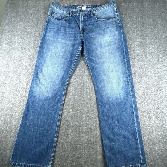 Eddie Bauer Other - Eddie Bauer Jeans Mens Sz 38x32 Blue Denim Classic Fit Straight Leg Cotton
